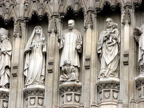 Martin Luther King Statue at Westminster Abbey