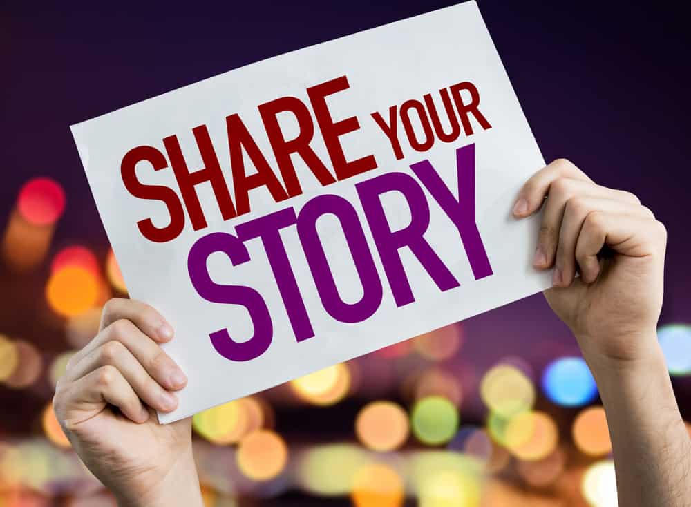 Add to your story. Add to your story