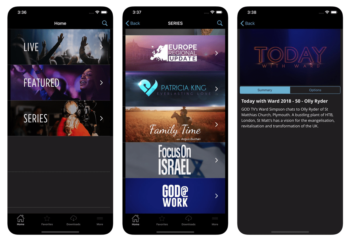 Free Christian TV Channels Online 24/7 with GOD TV Christian Learning & News