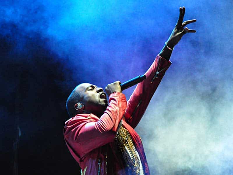 Kanye West Worships God