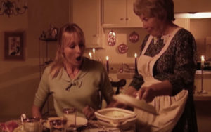 angel dines with Ivy