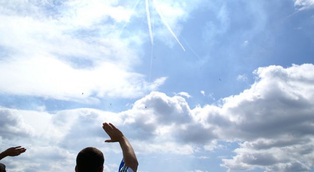 The Lord has released the angels of abundant harvest.