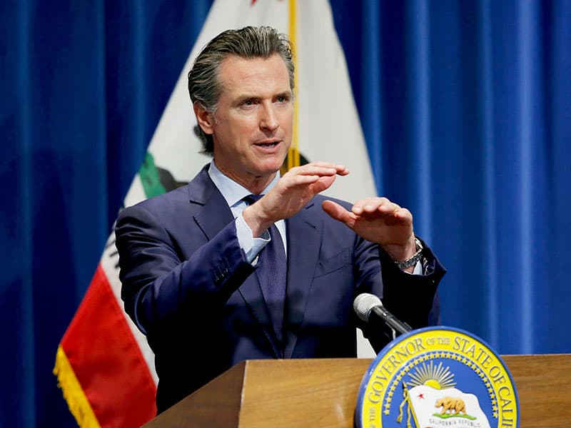 Governon Gavin Newsom
