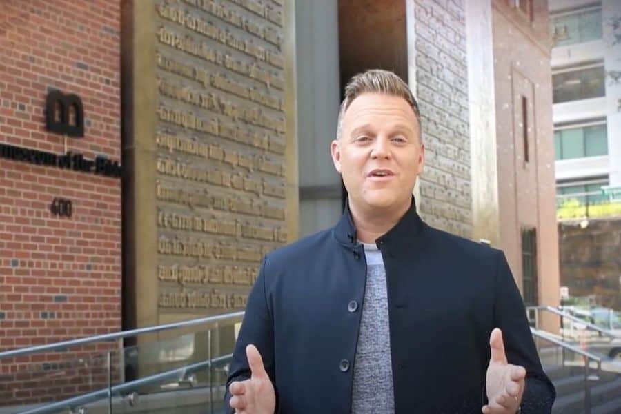 Matthew West Brings Museum Of The Bible To Our Homes By Hosting