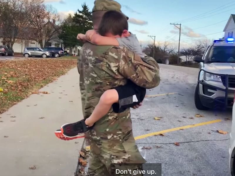 Missouri Deputy Reunion with son