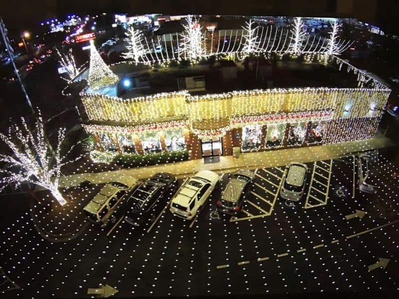 ChickFilA Wows Athens, With Half A Million Christmas Lights