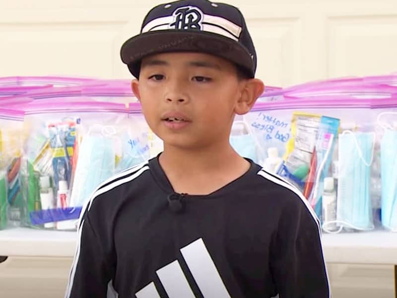 7YearOld Boy Uses Up Entire Savings To Help Homeless Christian