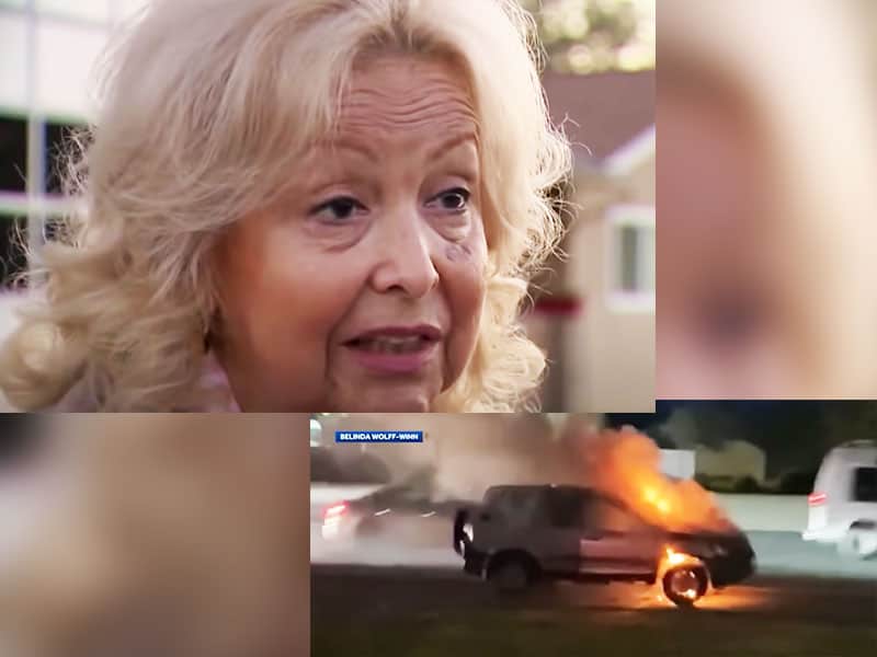 Grandma Rescued From Fire