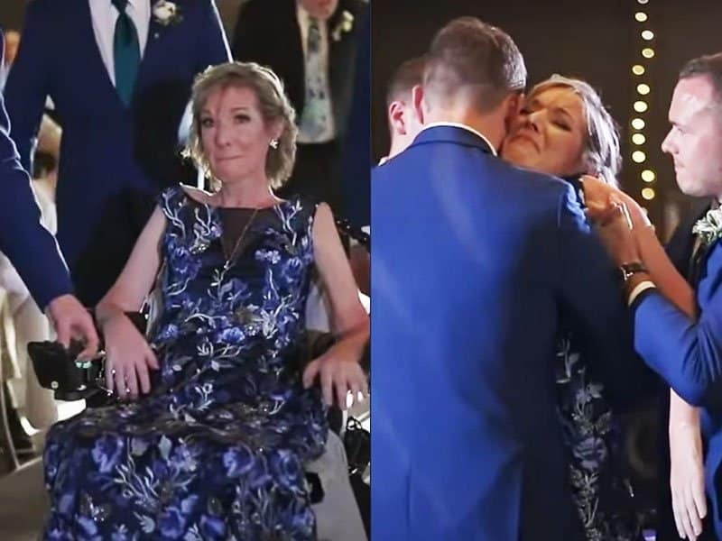 Mom With ALS Dances With Son On Wedding Day—Moves Everyone To Tears(01)