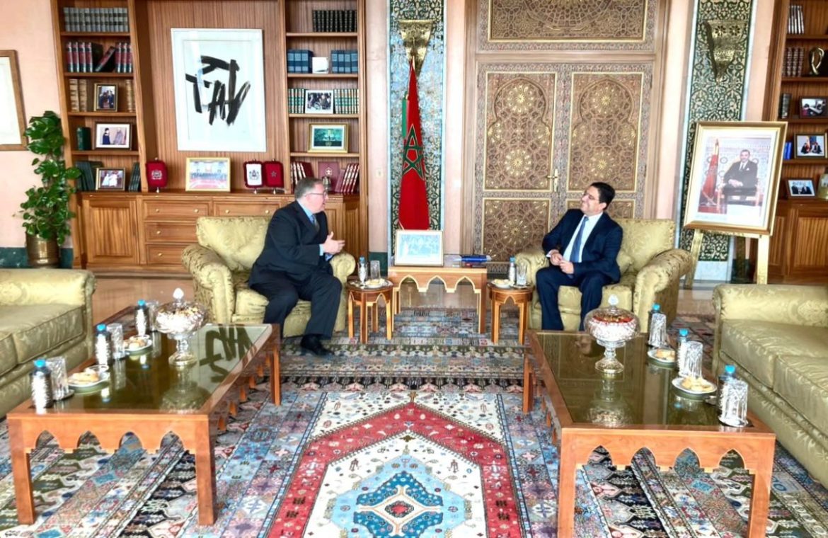 Joel C. Rosenberg meets with Moroccan Foreign Minister Nasser Bourita