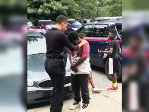 Boy wanted Prayer from police officer