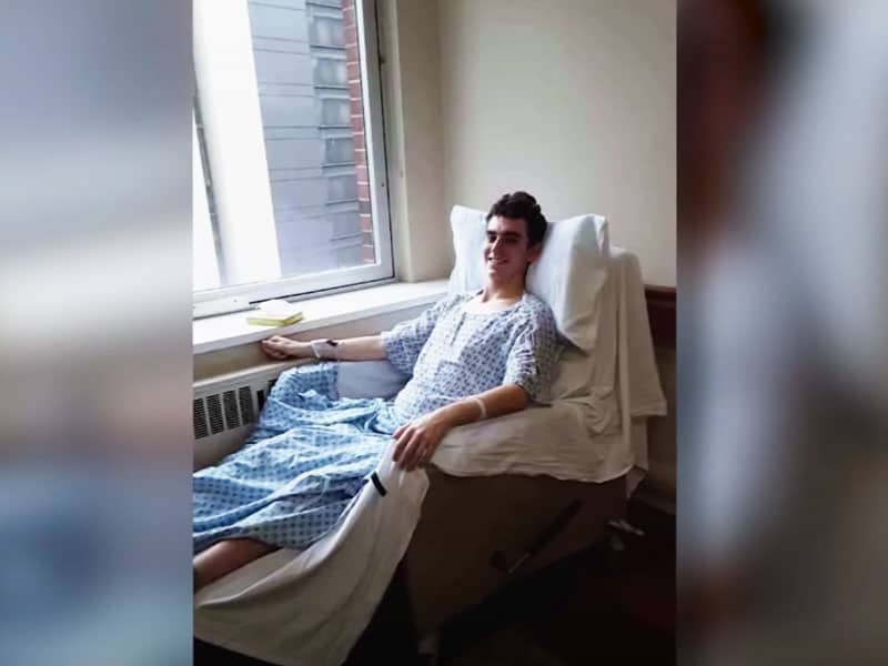 Paralyzed Teen Healed