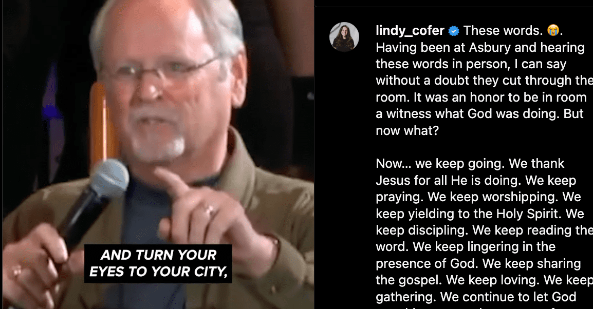 following Asbury revival