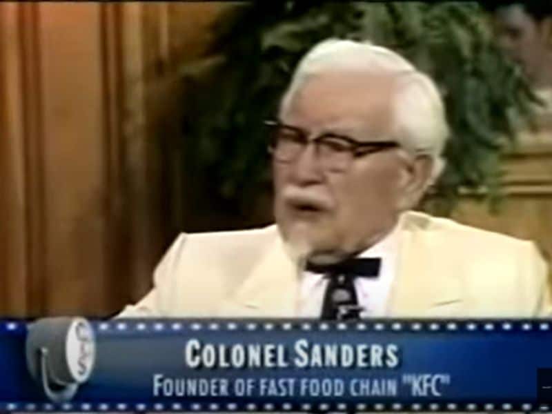 Colonel Sanders, Founder Of KFC, Tells How Jesus Saved Him In His 70s