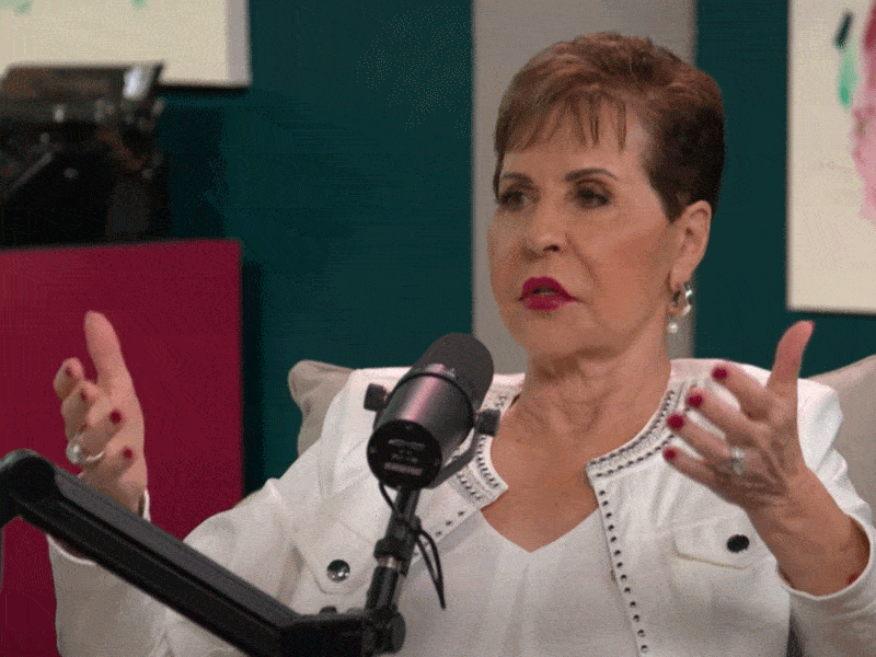 Joyce Meyer Writes "Don't Overthink It" While Recovering From Back