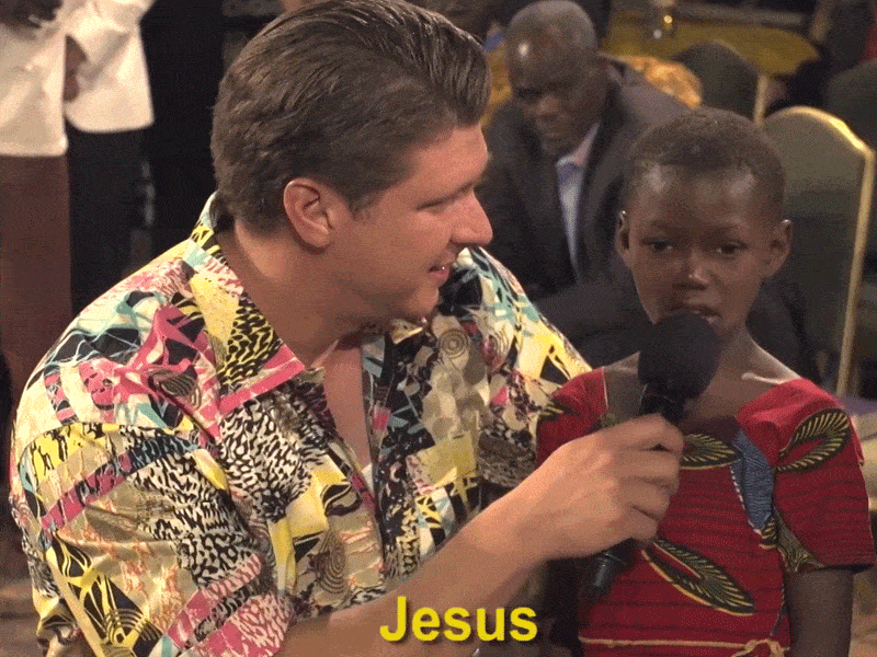 Jesus Heals An 8-Year-Old Girl During A Gospel Crusade