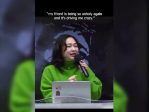 Message about judging others