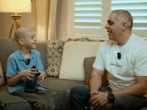 A 6-Year-Old Boy Fighting Against Cancer
