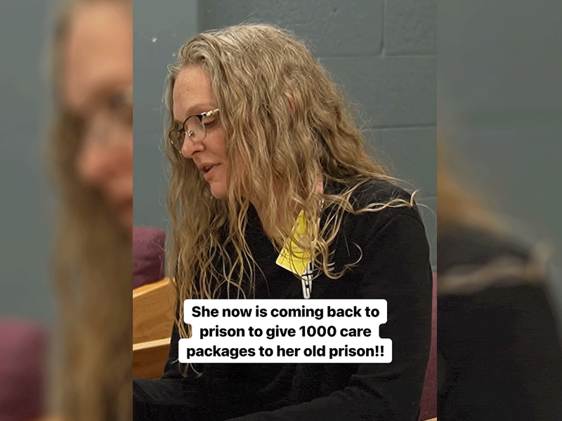 Former Suicidal Inmate Goes Back To Her Prison And Shares The Gospel