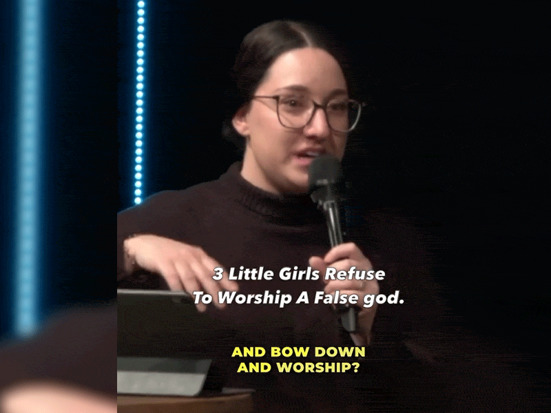 A Christian Mother Testifies About How Her Daughter Refused To Worship A False God